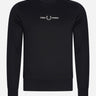 Fred Perry Truien Embroidered sweatshirt - black