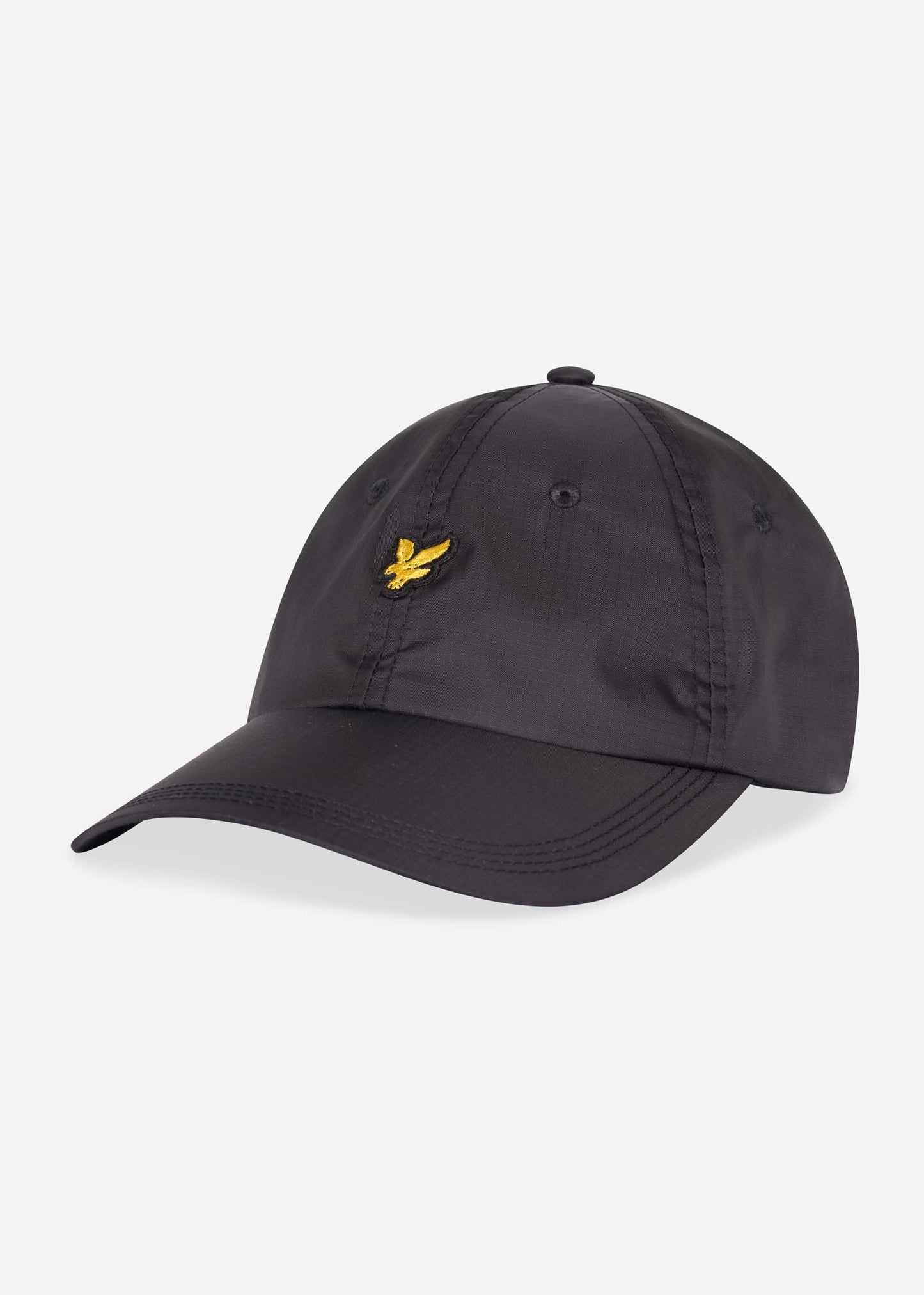 lyle and scott ripstop cap true black