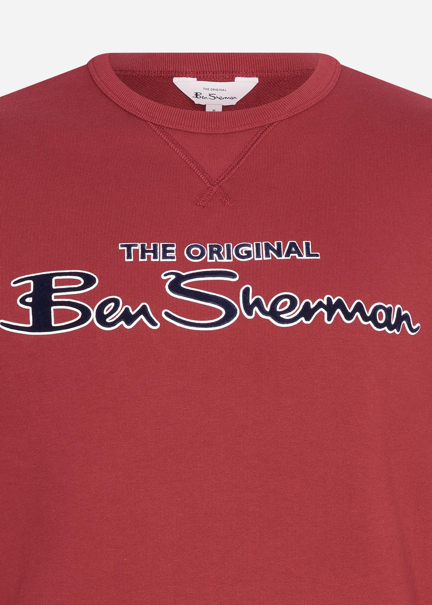 Signature logo sweat - red - Ben Sherman