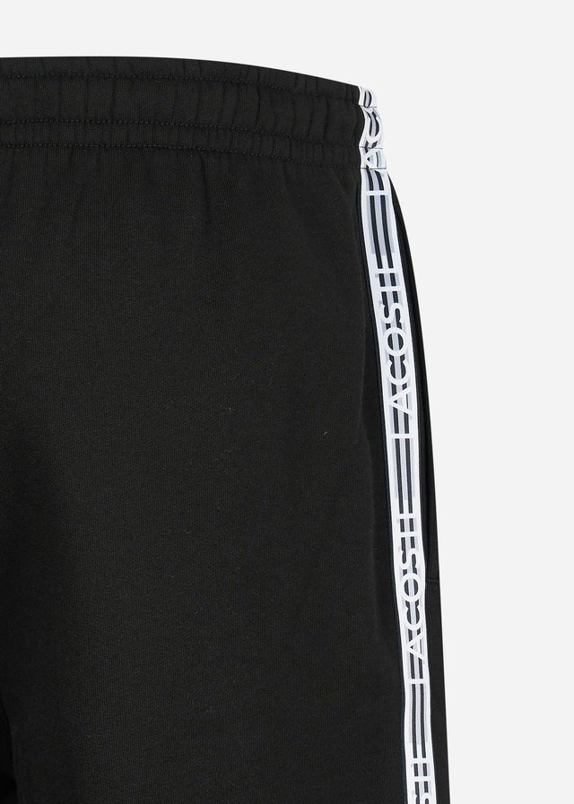 Lacoste Shorts Contrast stripe shorts - black