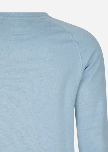 Barbour International Truien  Essential crew neck sweat - powder blue