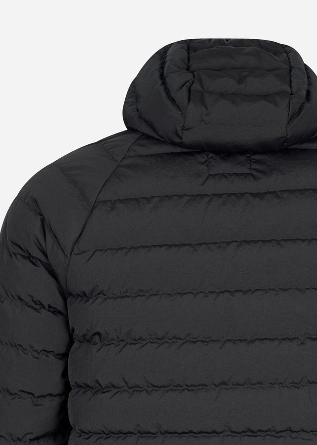 MA.Strum Jassen Hooded down jacket - jet black