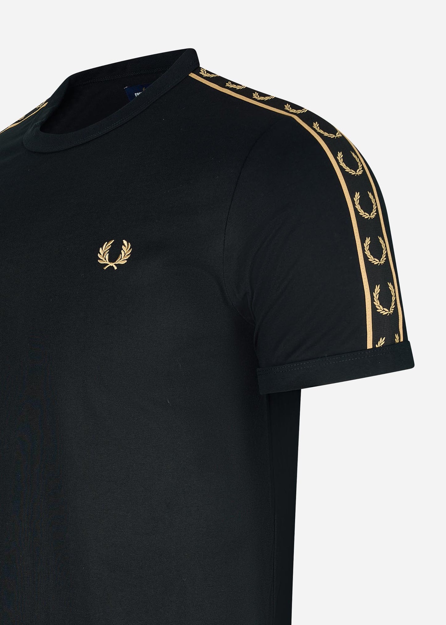 Fred Perry t-shirt black zwart