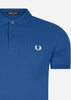 Fred Perry Polo's Plain fred perry shirt - shaded cobalt