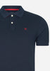 Hackett London Polo's Cotton pique polo shirt - navy