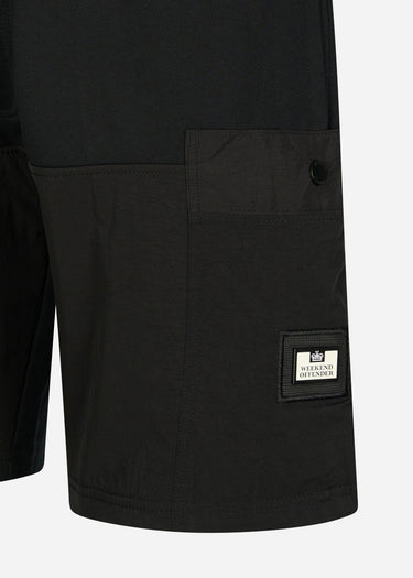 Weekend Offender Korte Broeken Azeez - black