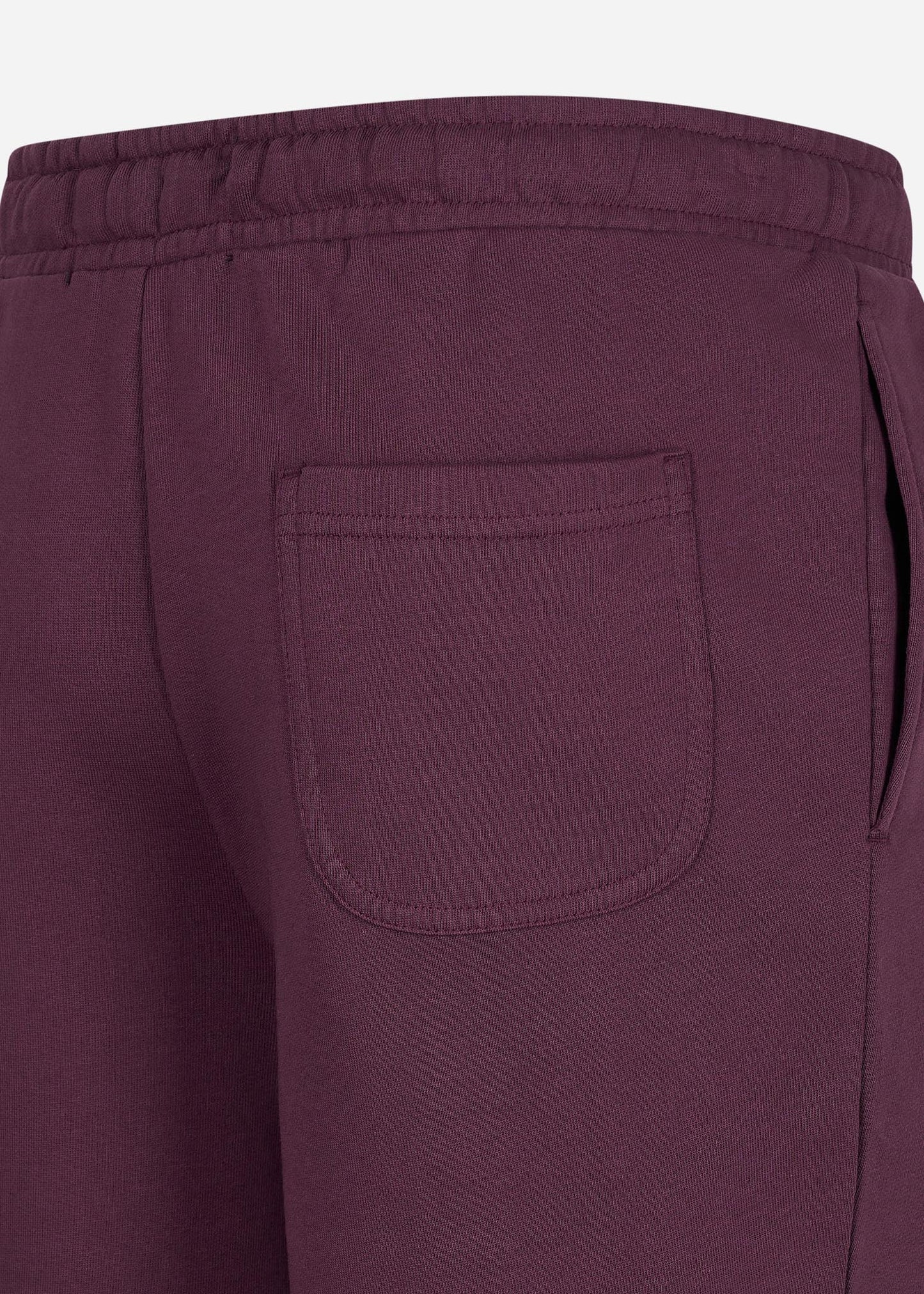 Sweat short - burgundy