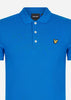 Lyle & Scott Polo's Plain polo shirt - bright blue