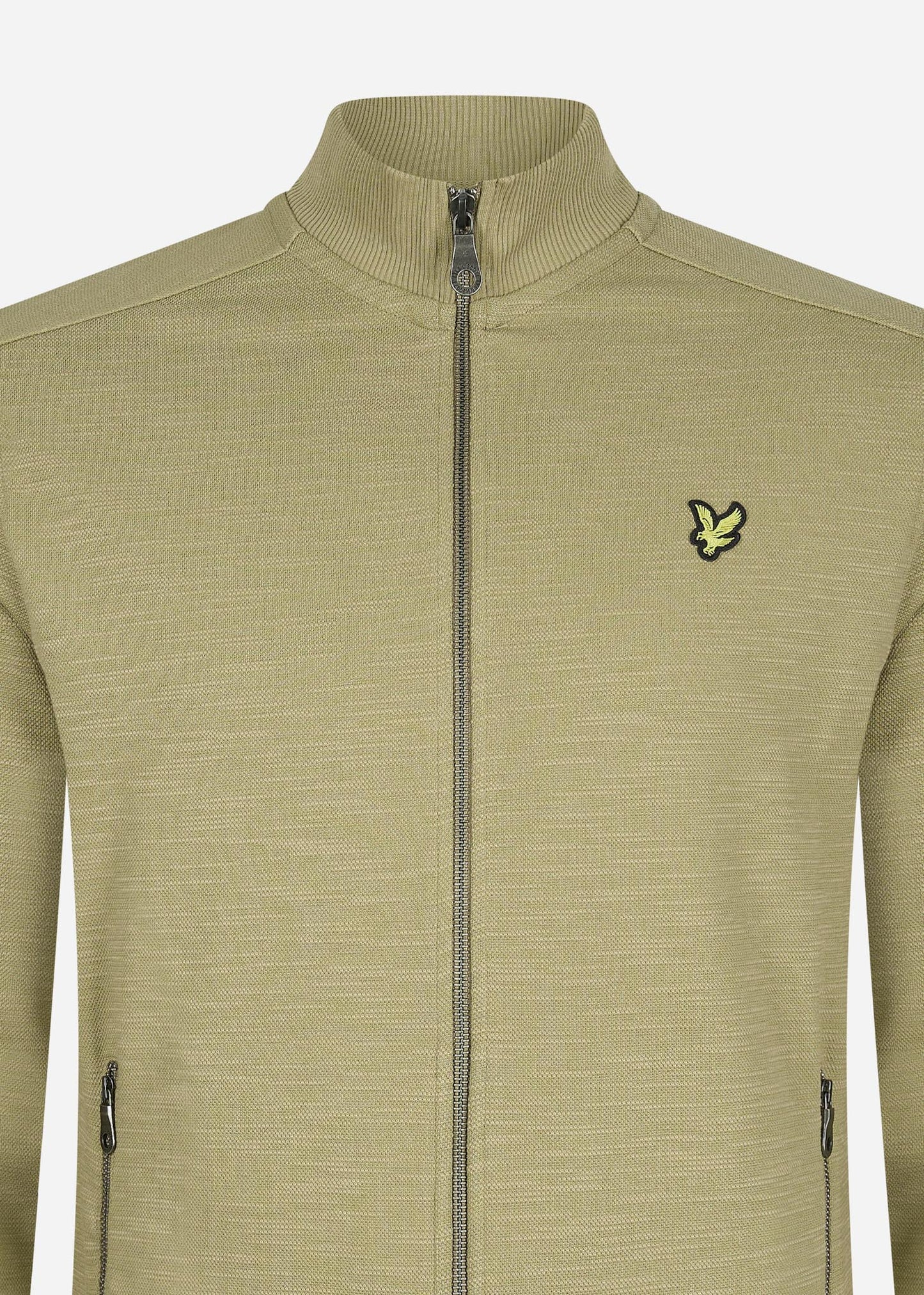 Lyle & Scott Vesten Slub track top - seaweed