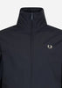 Fred Perry Jassen Patch pocket zip through jacket - navy