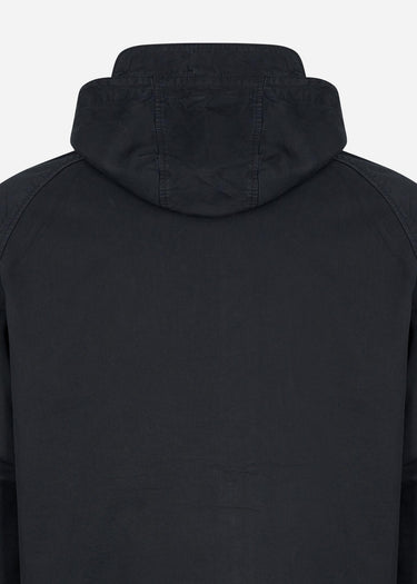 Lyle & Scott Jassen  Garment dyed zip through jacket - dark navy