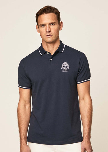 Hackett London Polo's Heritage logo polo - navy blazer