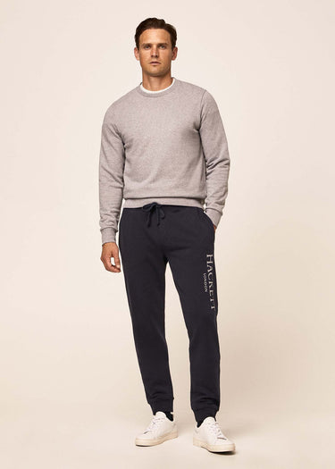 Hackett London Joggingbroeken Terry logo joggers - dark navy