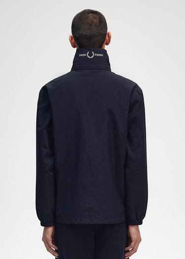 Fred Perry Jassen Patch pocket zip through jacket - navy