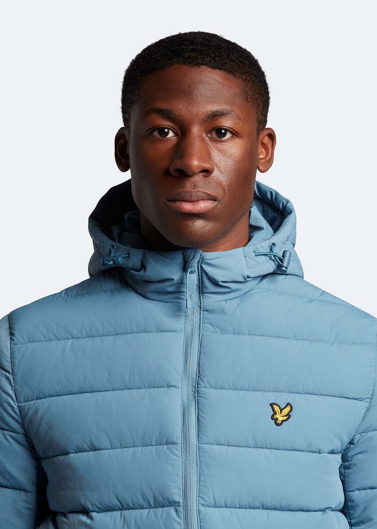 Lyle & Scott Jassen Lightweight puffer jacket - skipton blue