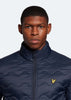 Lyle & Scott Jassen Crest quilted jacket - dark navy