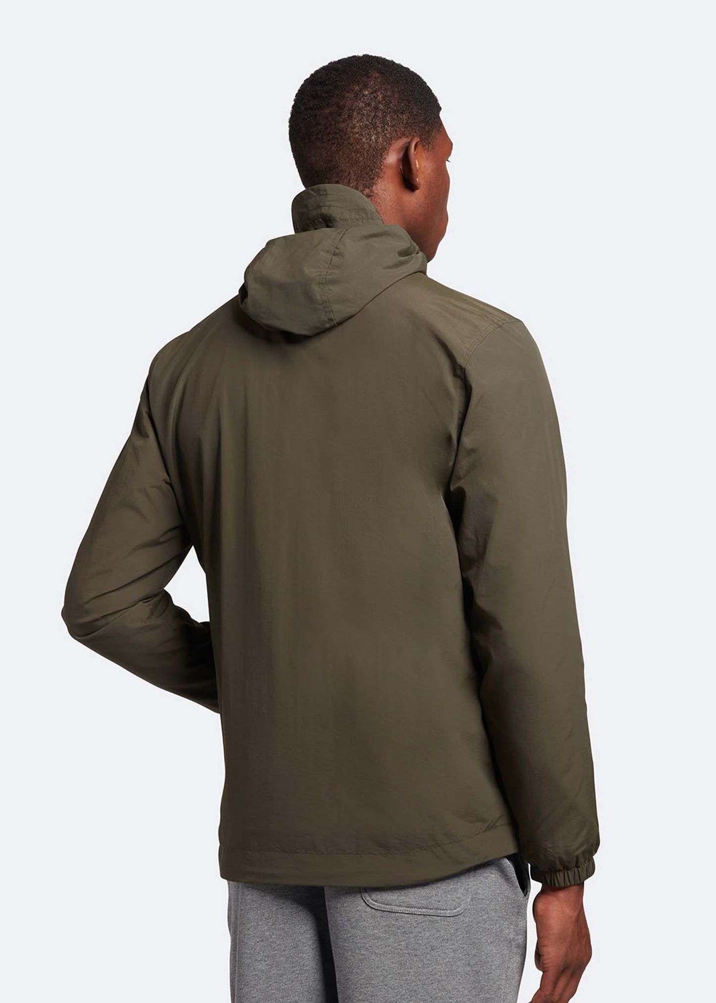 Lyle & Scott Jassen Zip through hooded jacket - olive