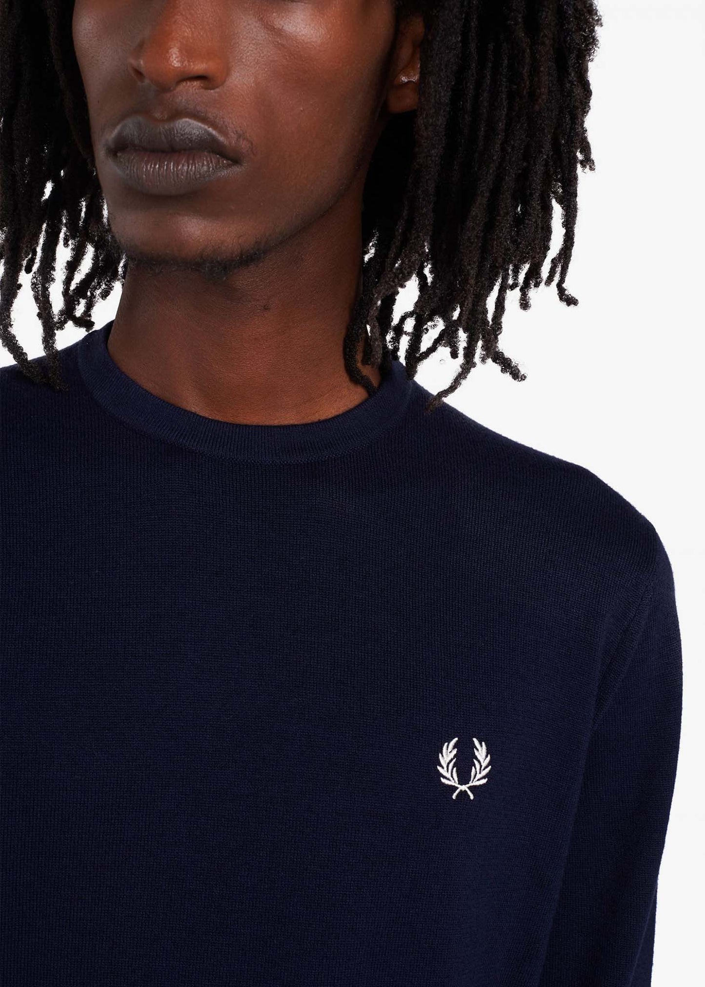 Fred Perry Truien Classic crew neck jumper - navy