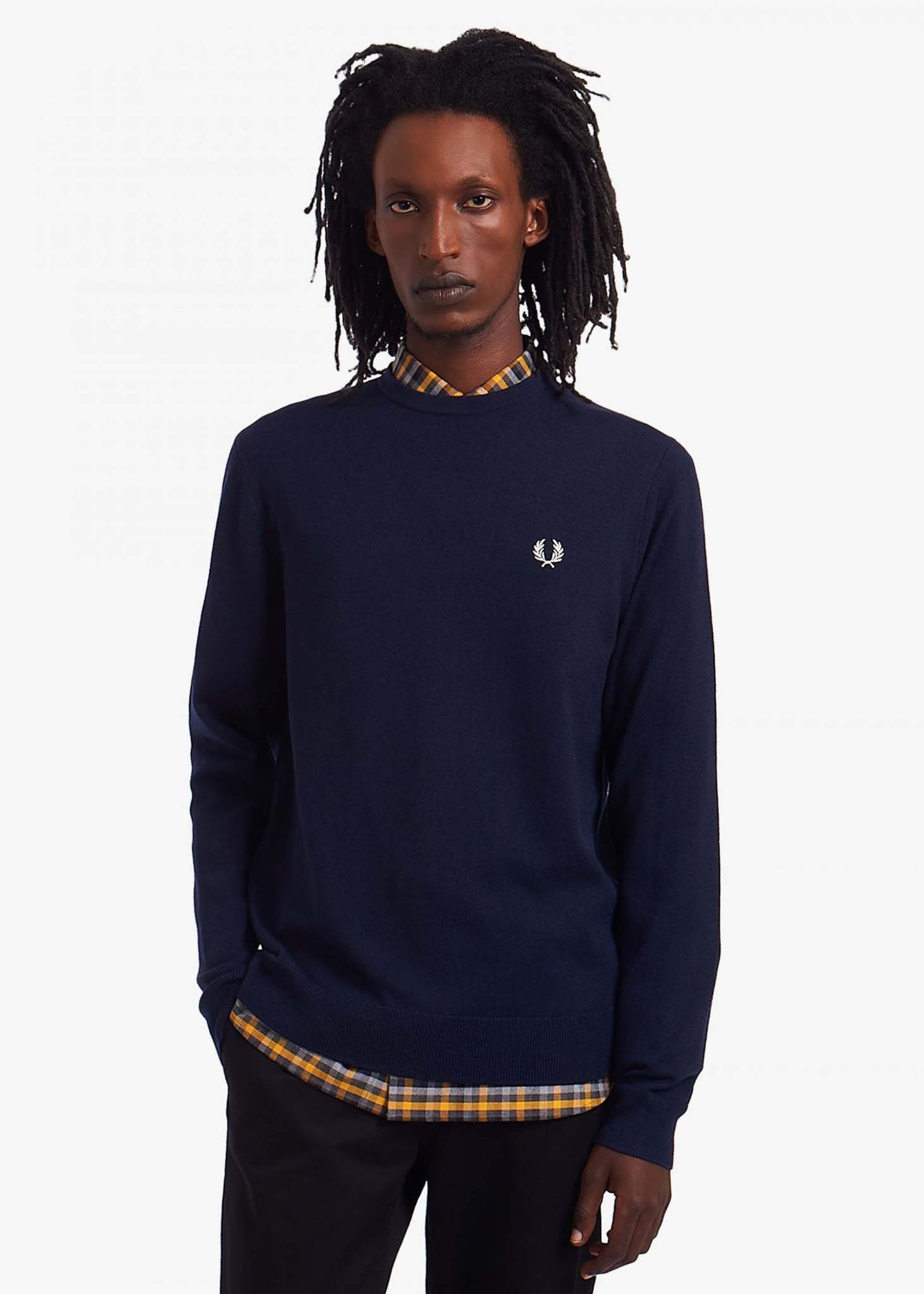 Fred Perry Truien Classic crew neck jumper - navy