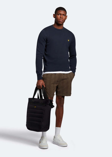 Lyle & Scott Truien Cotton crew neck jumper - dark navy