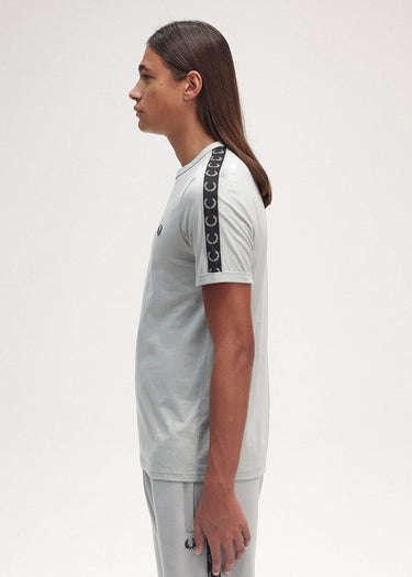 Fred Perry T-shirts Contrast tape ringer t-shirt - limestone black