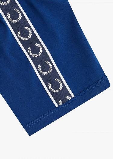 Fred Perry T-shirts Contrast tape ringer t-shirt - shaded cobalt navy