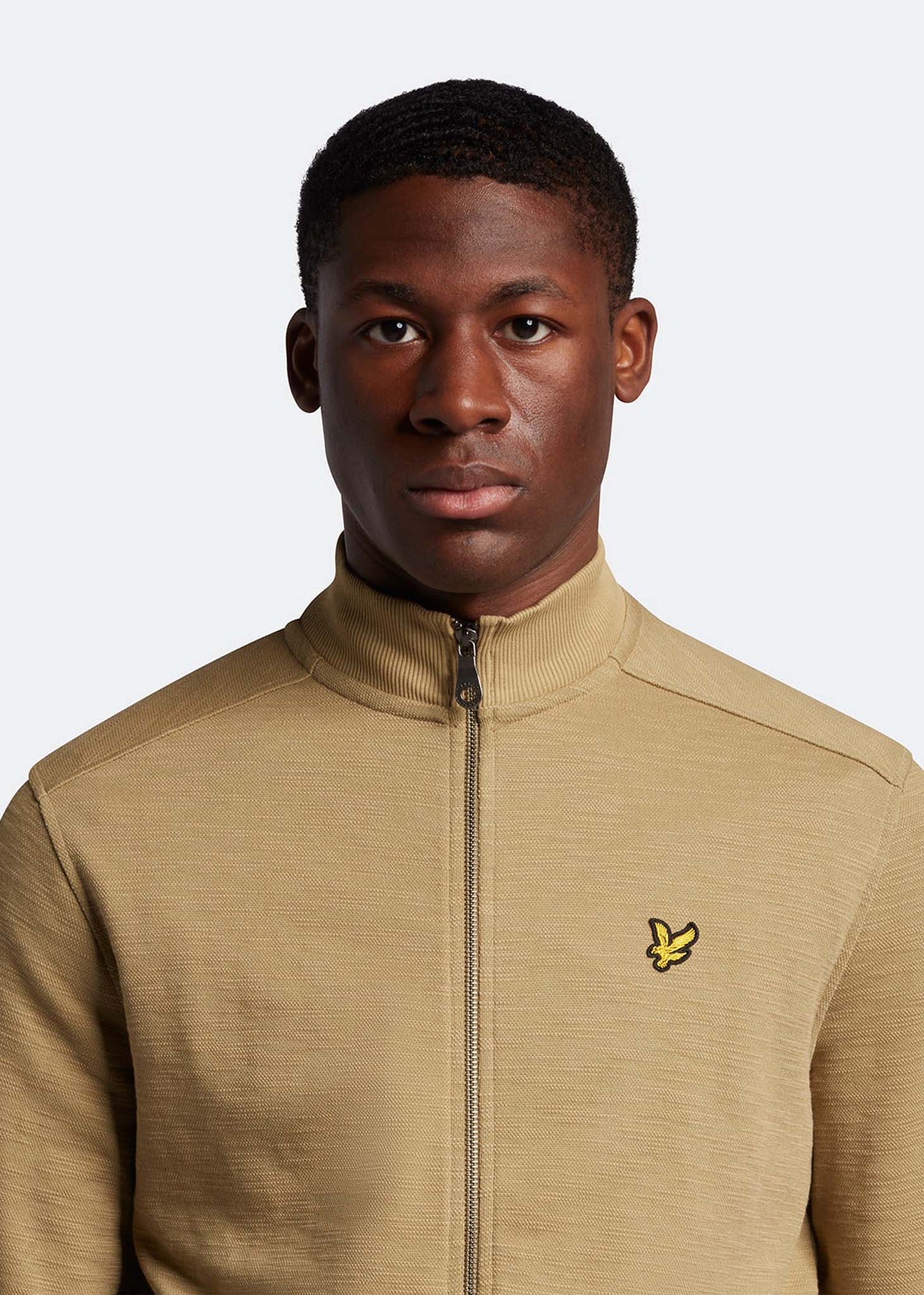 Lyle & Scott Vesten Slub track top - seaweed