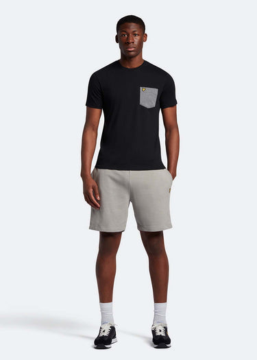 Lyle & Scott Korte Broeken Sweat short - cold grey