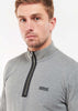 Barbour International Truien Beaker half zip - anthracite marl