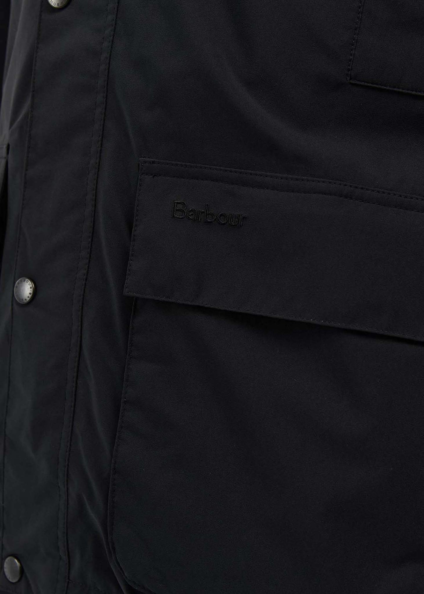 Barbour Jassen Waterproof hooded bedale - black dress