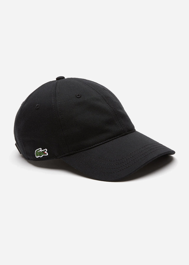 Lacoste Petten Cotton twill cap - black