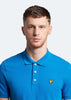 Lyle & Scott Polo's Plain polo shirt - bright blue