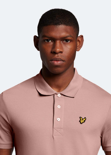 Lyle & Scott Polo's Plain polo shirt - hutton pink