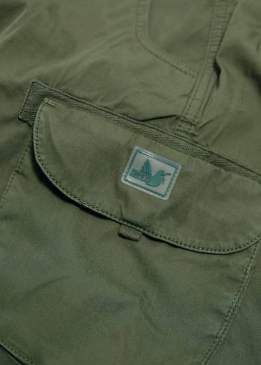 Peaceful Hooligan Korte Broeken Bunker shorts - khaki