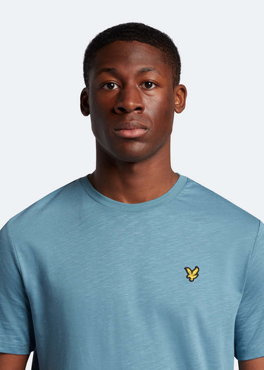 Lyle & Scott T-shirts Slub t-shirt - skipton blue