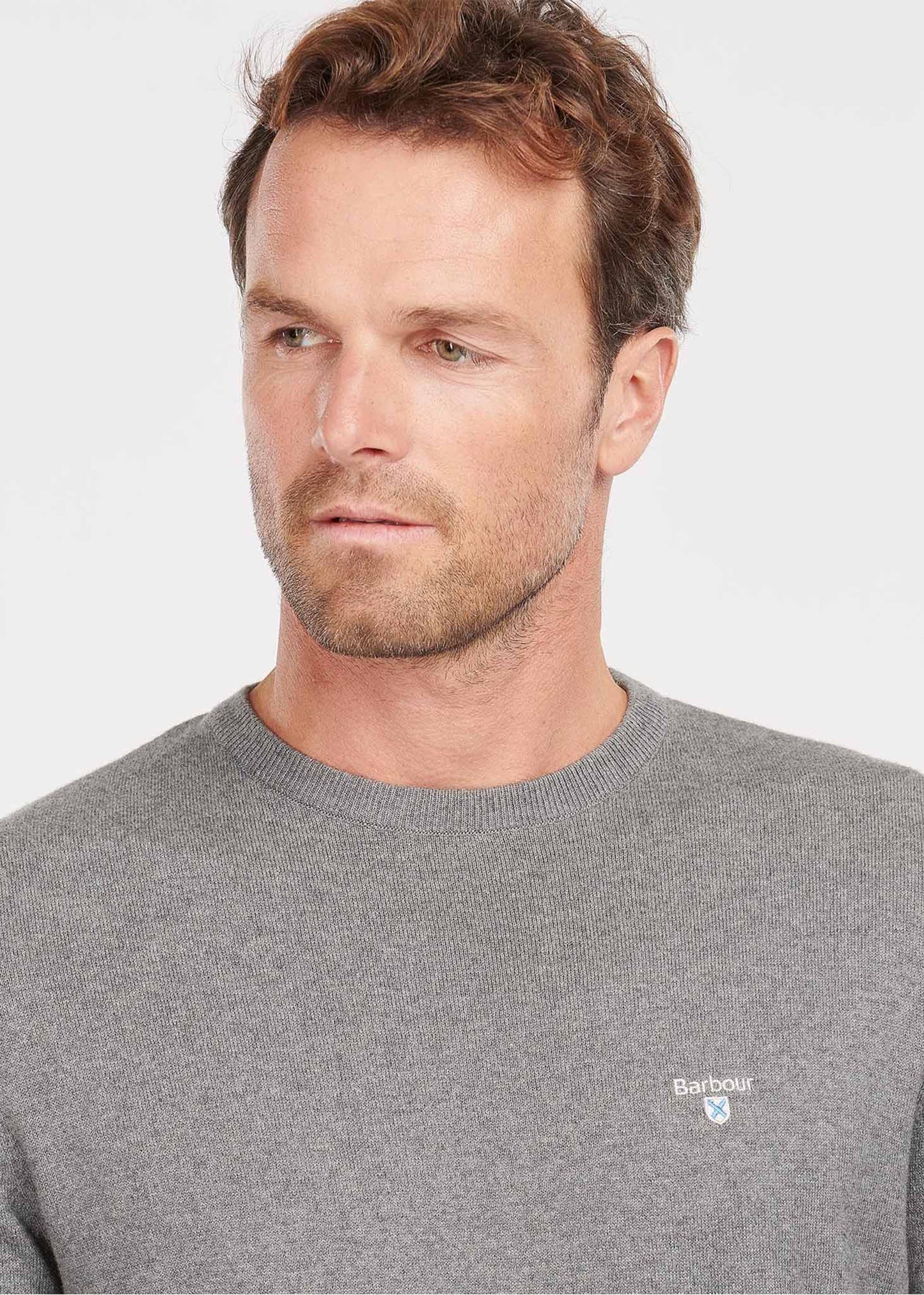 barbour cashemere crewneck wol trui