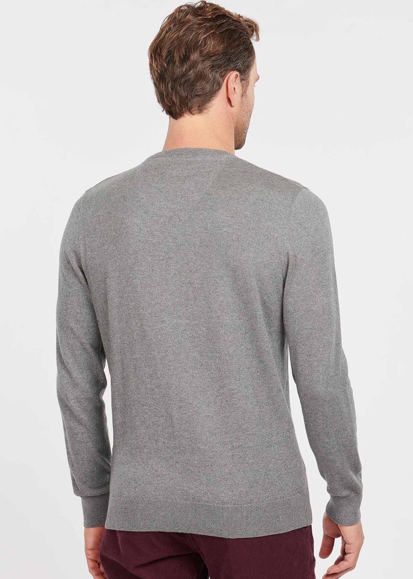 barbour cashemere crewneck wol trui
