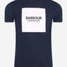 Barbour International T-shirts Block tee - navy