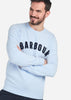 Barbour Truien Prep logo crew - herritage blue
