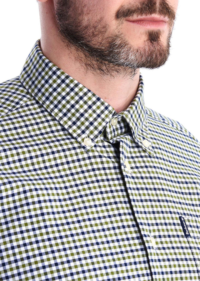 Barbour Shirts Gingham 11 - forest