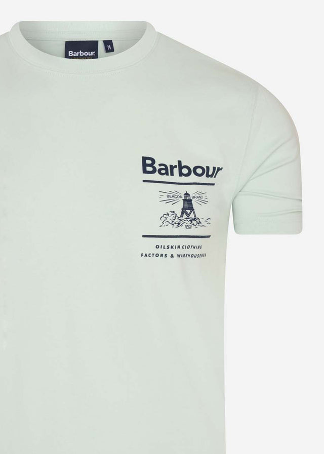 Barbour T-shirts Chanonry tee - surfspray