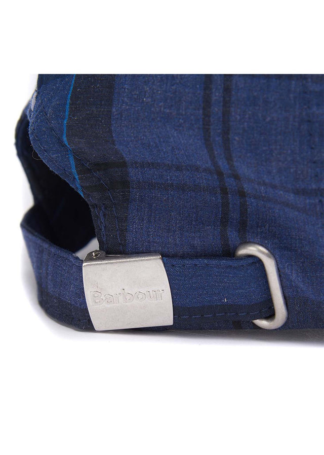 Barbour Caps Tartan sports cap - ink tartan