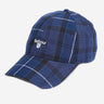 Barbour Petten Tartan sports cap - ink tartan
