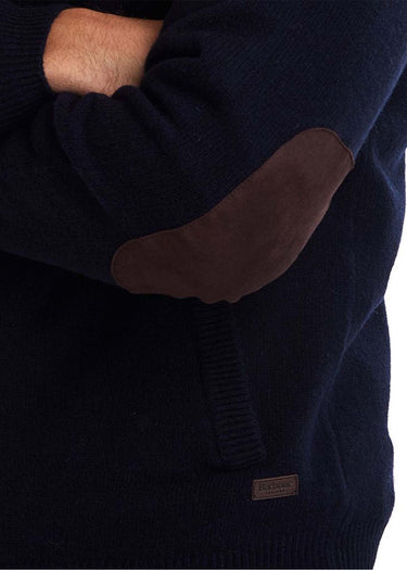 Barbour Vesten Patch zip thru - navy
