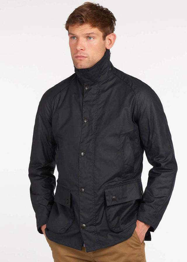 Barbour Jackets Ashby wax jacket - navy