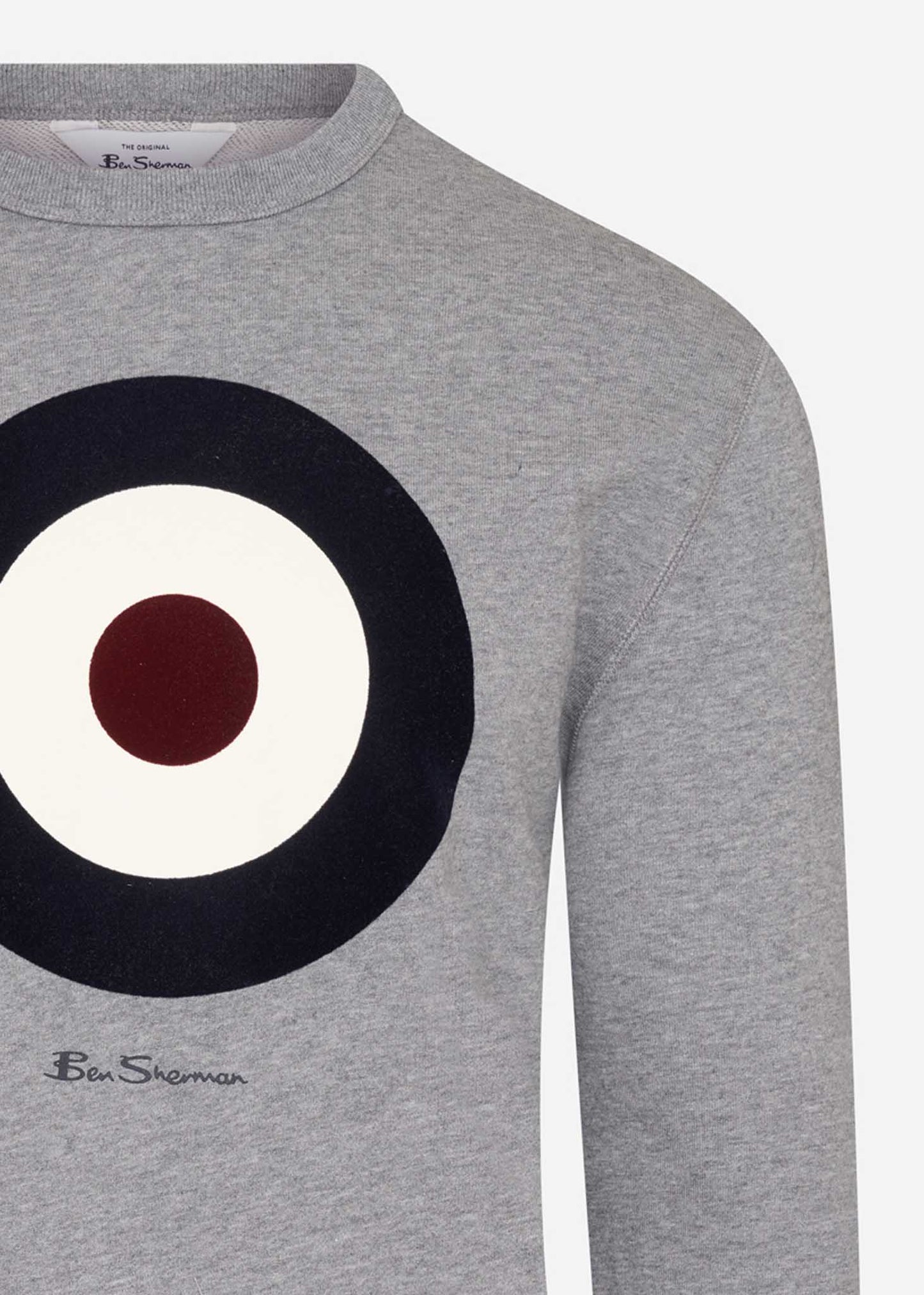 Ben Sherman Truien  Signature target sweat - steel 