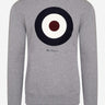 Ben Sherman Truien Signature target sweat - steel