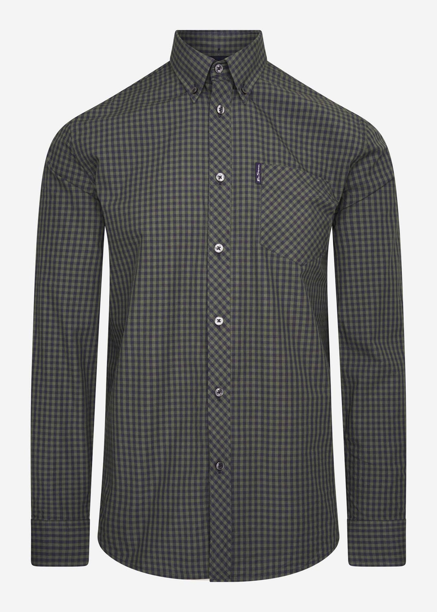 Ben Sherman Overhemden  Signature gingham aw - loden 