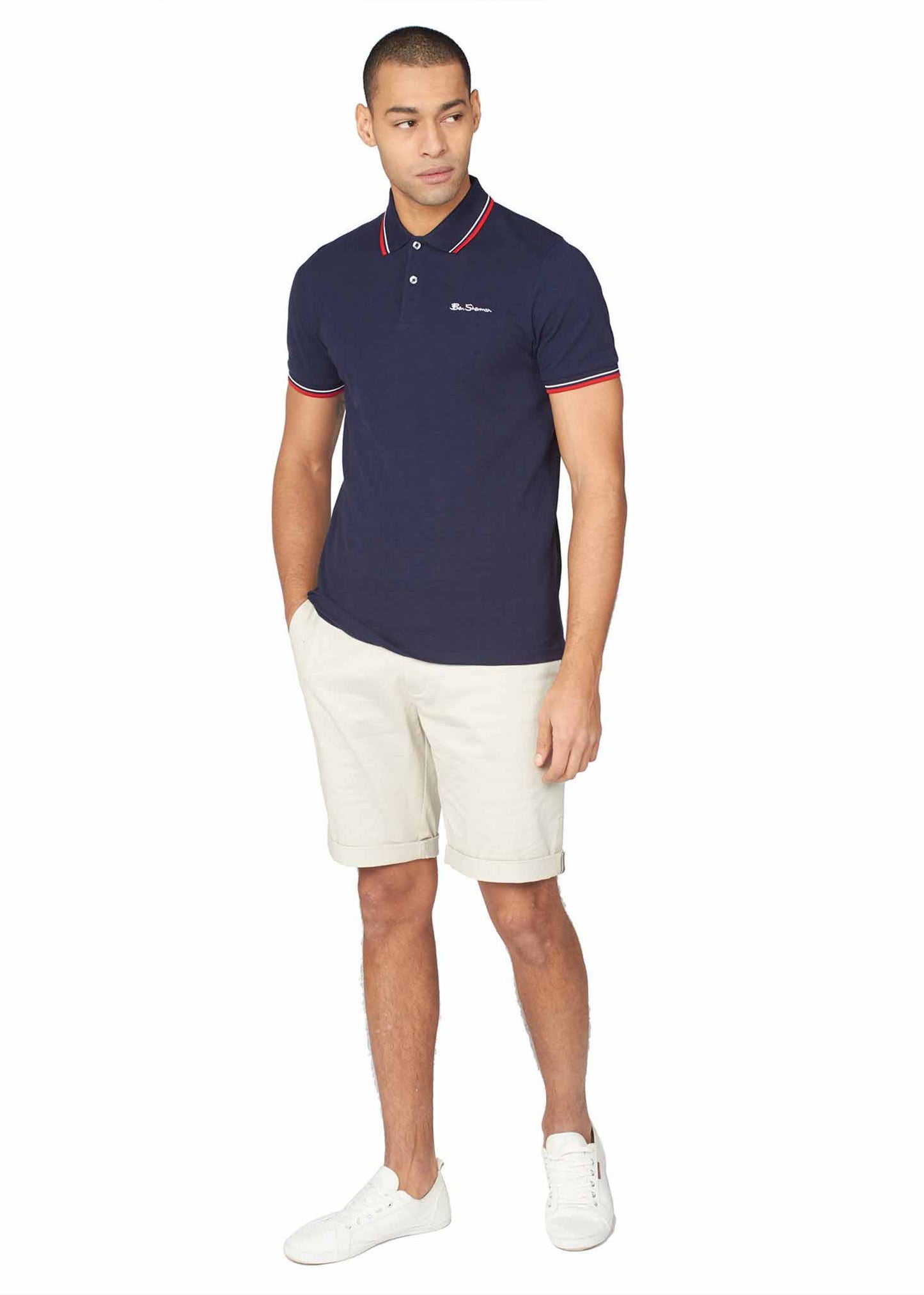 Signature polo aw - dark navy