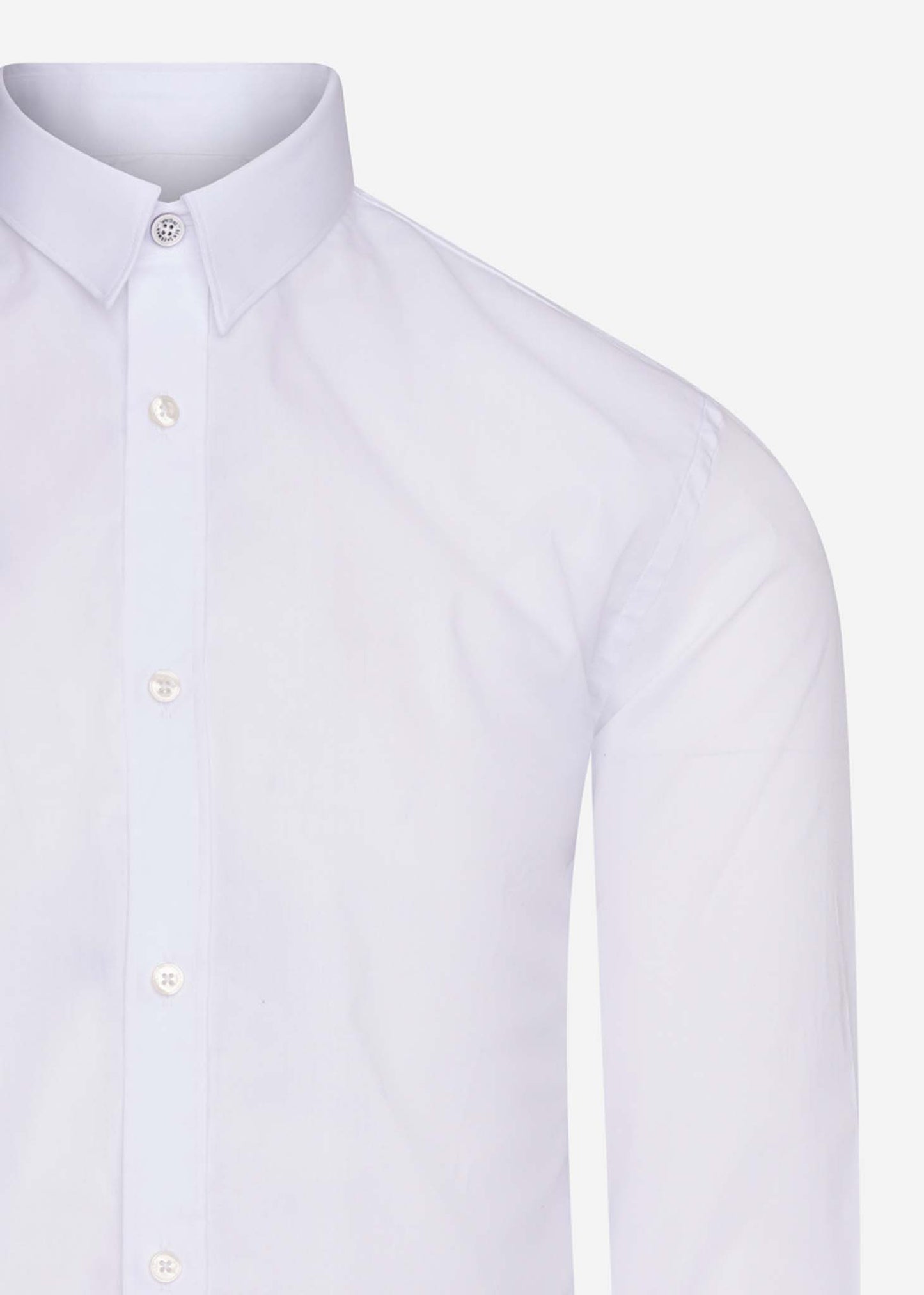 ben sherman stretch overhemd wit